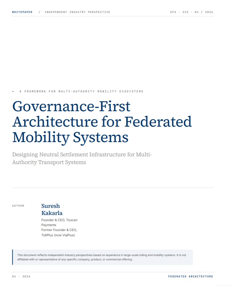 Governance-first architecture whitepaper cover